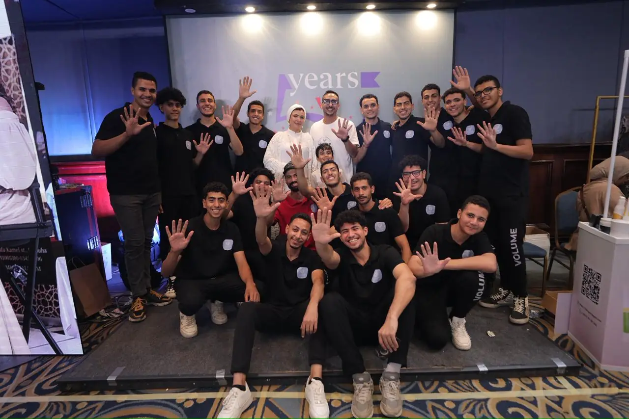 Volume Events team on stage